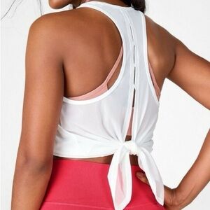 Fabletics White Tank Top